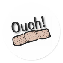 Ouch Stickers