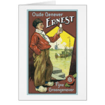 Oude Genever Ernest cards by vintagegiftmall Oude Genever Ernest cards