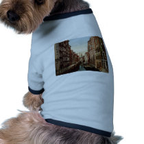 Oudezijds Kolk Amsterdam Dog T-shirt