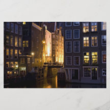 Oudezijds Kolk in Amsterdam Netherlands Full Color Flyer