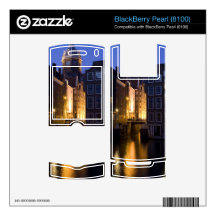 Oudezijds Kolk in Amsterdam Netherlands BlackBerry Pearl Decals