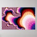 Ouh - Fractal Poster posters