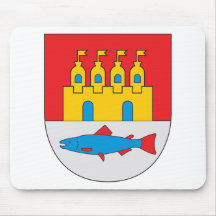 Oulu Coat of Arms Mouse Pads