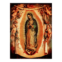 OuOur Lady of Guadalupe and the Angels posters