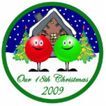 Our 18th Christmas Ornament 09 Photo Sculptures
