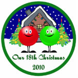 Our 18th Christmas Ornament 2010 Cut Outs