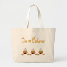 Our 1st HALLOWEEN (TRIPLETS) Tote Bag