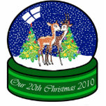Our 20th Christmas Ornament 2010 Photo Cut Outs