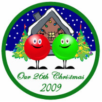 Our 26th Christmas Ornament 09 photo sculptures