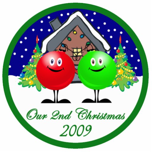 our 2nd christmas ornament 09 zazzle our 2nd christmas ornament 09 zazzle