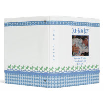 Our Baby Boy Binder by SayItNow Our Baby Boy Binder