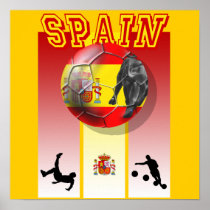 Our Best selling Spanish Soccer futbol artwork Print