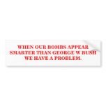 OUR BOMBS BUMPER STICKER