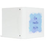 Our Bundle of Joy, Baby Binders in blue