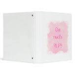 Our Bundle of Joy, Baby Binders in pink design