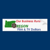 Our Business Runs On Bumper Sticker bumper stickers