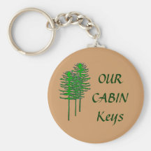 Our Cabin Keys Key Chain