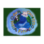 Our Choices -Recycle, Reuse, Reduce Earth Postcard