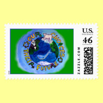 "Our Choices, Their Future" Stamp