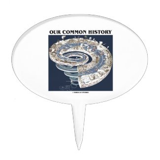 Our Common History (Earth History Timeline Spiral) Cake Pick