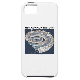Our Common History (Earth History Timeline Spiral) iPhone 5 Cases
