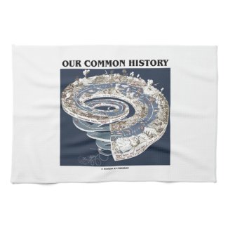Our Common History (Earth History Timeline Spiral) Towels