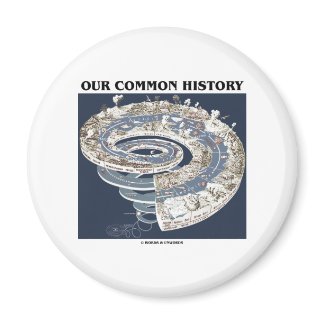 Our Common History (Earth History Timeline Spiral) magnet