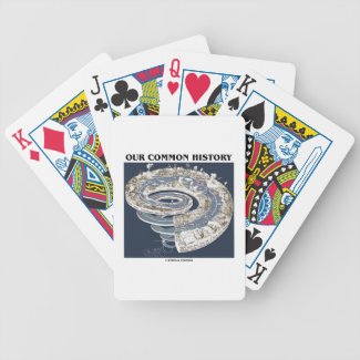 Our Common History (Earth History Timeline Spiral) Playing Cards
