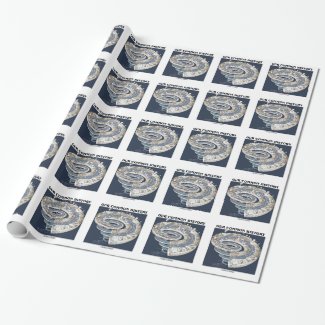 Our Common History (Earth History Timeline Spiral) Gift Wrap