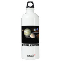 Our Cosmic Neighborhood (Solar System) SIGG Traveler 1.0L Water Bottle