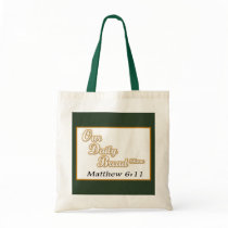 Our Daily Bread Shop - Green Hand Bag by ourdailybread Our Daily Bread Shop - Green Hand Bag