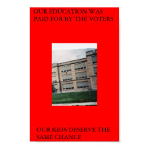 OUR EDUCATION posters