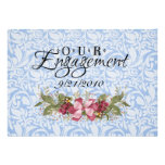 Our Engagement Custom Invitations