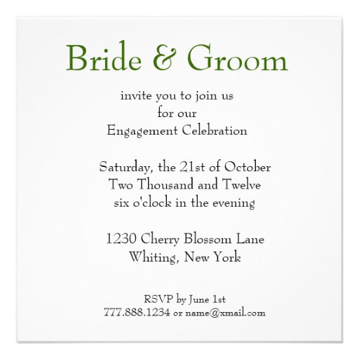 Our Engagement - Purple and Blue Dahlia Custom Invite