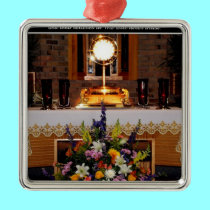Our Eucharistic Lord in The Monstrance ornaments