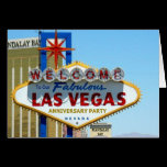 Our Fabulous Las Vegas Anniversary Card cards