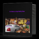Our Fabulous Las Vegas Wedding Album binders