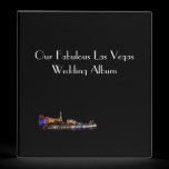 Our Fabulous Las Vegas Wedding Album binders