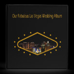 Our Fabulous Las Vegas Wedding Album binders