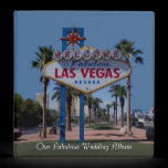 Our Fabulous Las Vegas Wedding Album binders