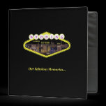 Our Fabulous Memories Las Vegas Wedding Album binders