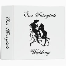 "Our Fairytale Wedding" binder
