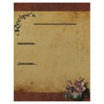 Our Family Favorites-2- Recipe Page Inserts Personalized Letterhead
