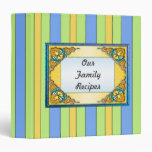 Our Family Recipes Cookbook Binder