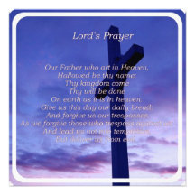 Our Father Invitations