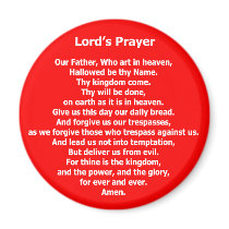 Our Father Magnet - Red by mikek92349 Our Father Magnet - Red