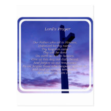 Our Father Postcard