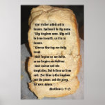 Our Father Scripture Poster posters