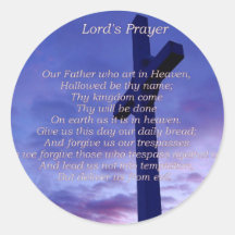 Our Father Stickers