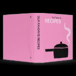 Our Favorite Recipes (1.5in) - Pink binders